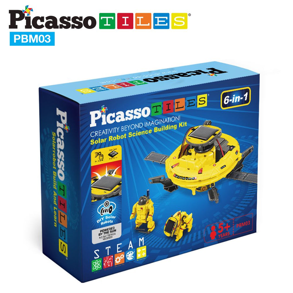 Ciencia y Construcción - Robot Solar UFO 6 en 1