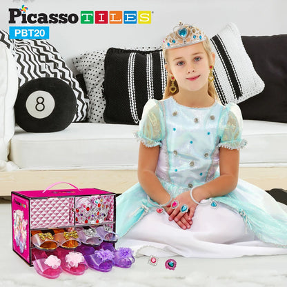 Set de 20 Piezas de Vestirse y Disfrazarse de Princesa
