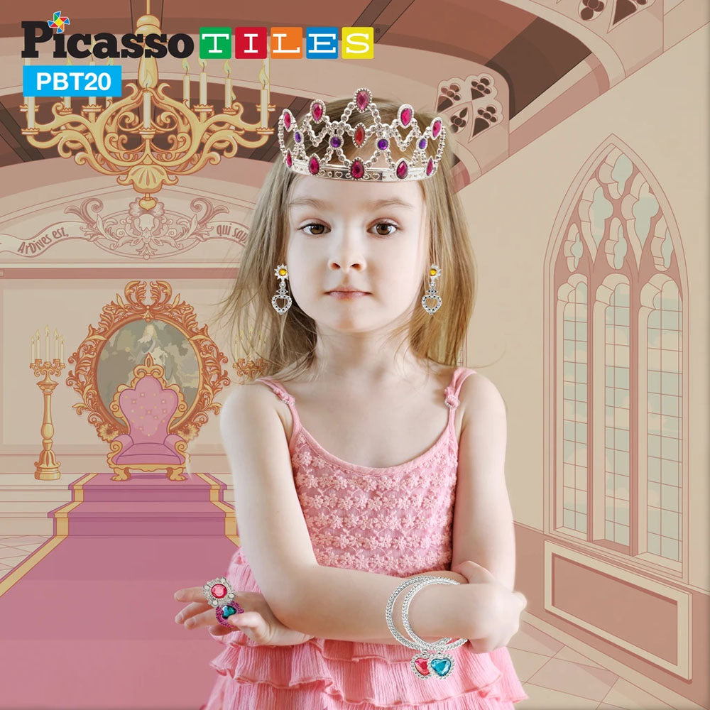 Set de 20 Piezas de Vestirse y Disfrazarse de Princesa