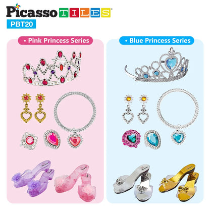 Set de 20 Piezas de Vestirse y Disfrazarse de Princesa