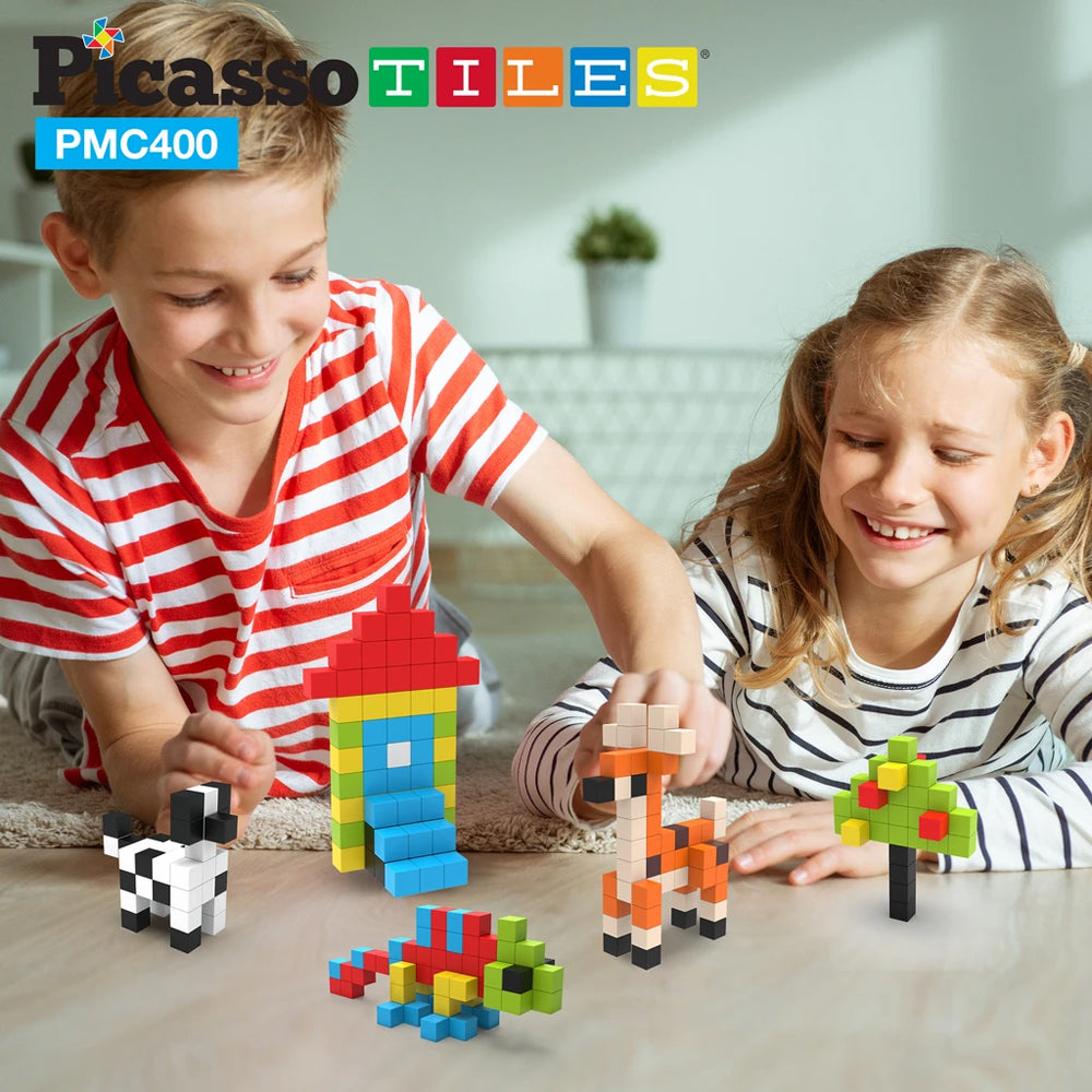 Cubitos Magnéticos - 400 Piezas chicas