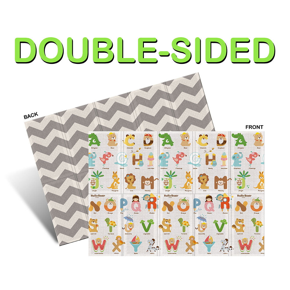 Mat Portátil Reversible (Zigzag y ABC) - Miniatura