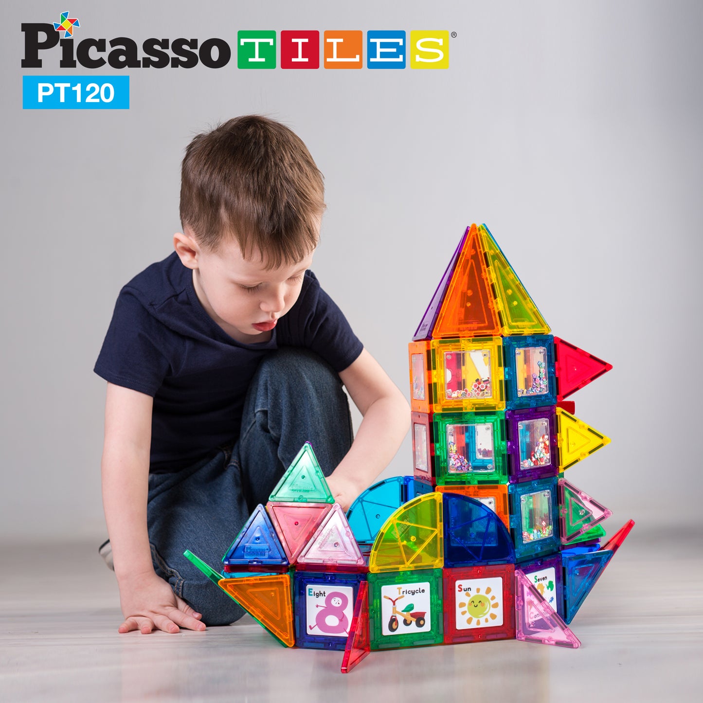 Bloques Magnéticos - Set de 120 Piezas