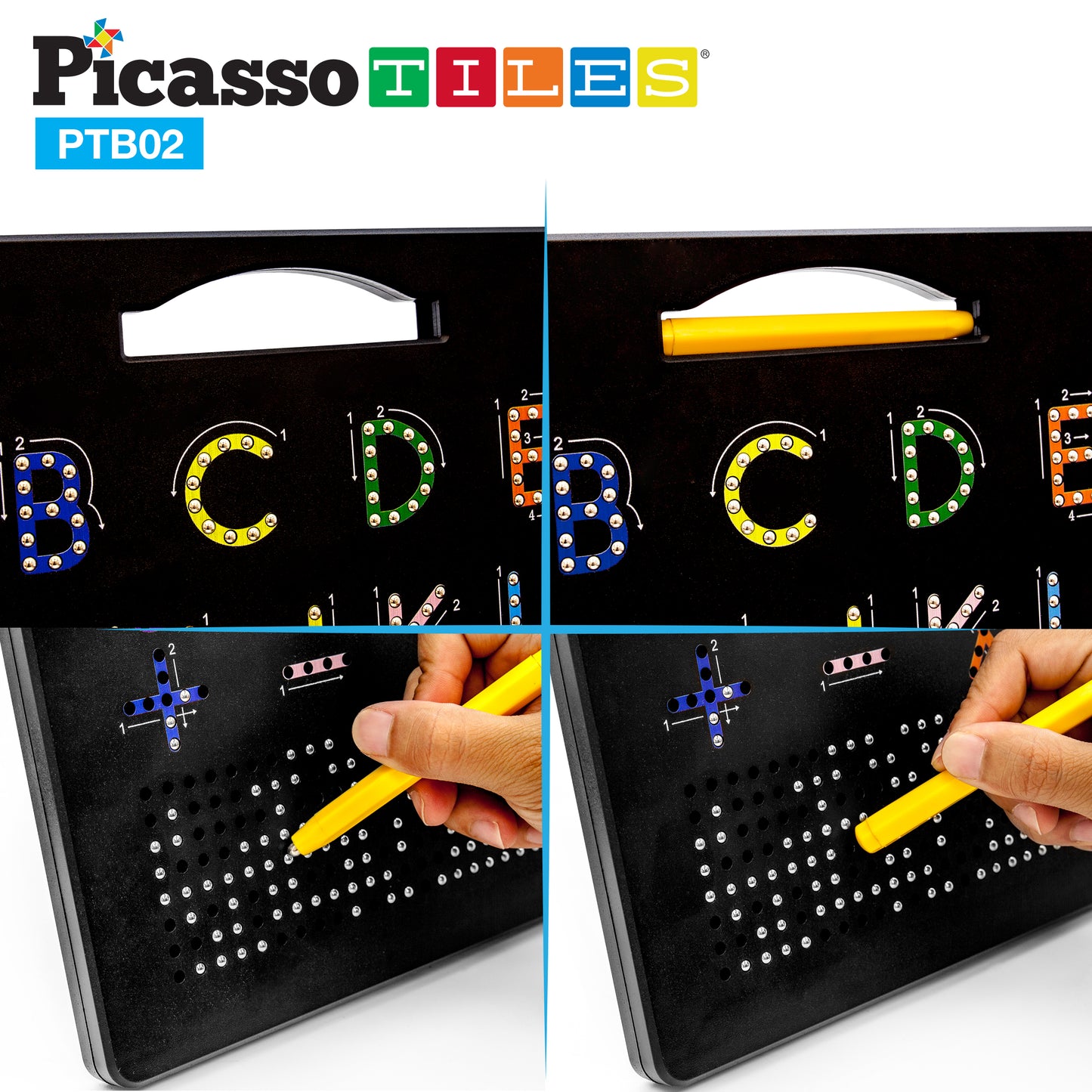 Tableta Magnética 2 en 1 de Letras y Números