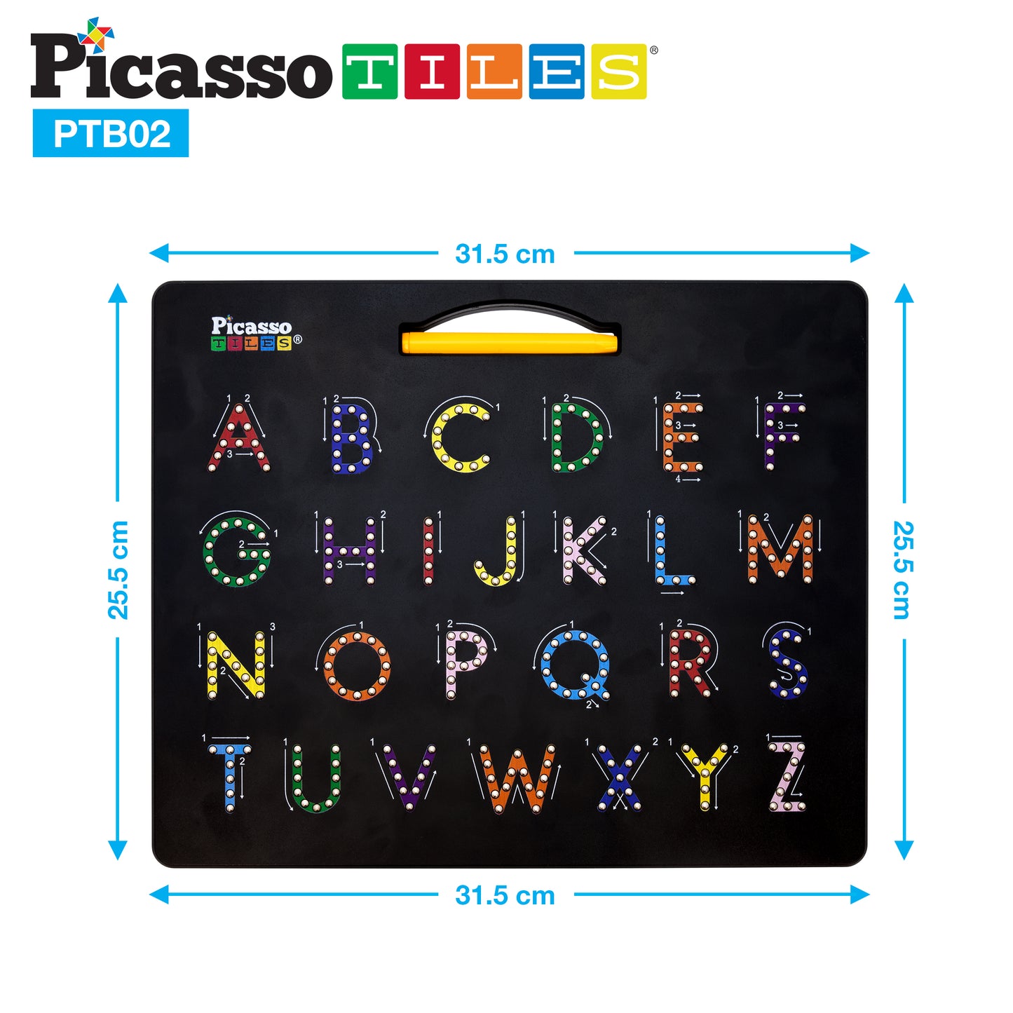 Tableta Magnética 2 en 1 de Letras y Números