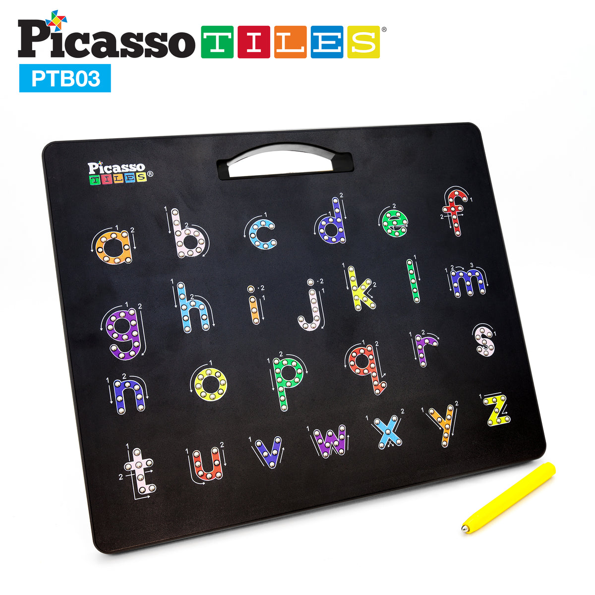 Tableta Magnética 2 en 1 de Letras Mayúsculas y Minúsculas
