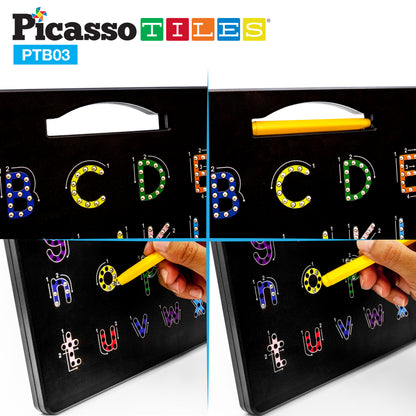 Tableta Magnética 2 en 1 de Letras Mayúsculas y Minúsculas