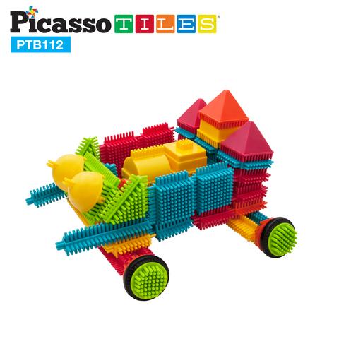 Bristle Blocks - Set de 112 Piezas Colores Básicos