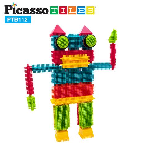 Bristle Blocks - Set de 112 Piezas Colores Básicos