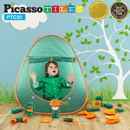 Tolda de Campamento - Set de 20 Piezas