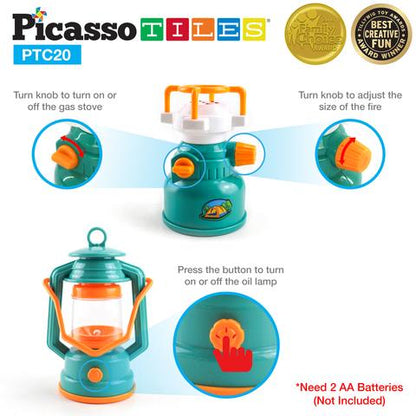 Tolda de Campamento - Set de 20 Piezas