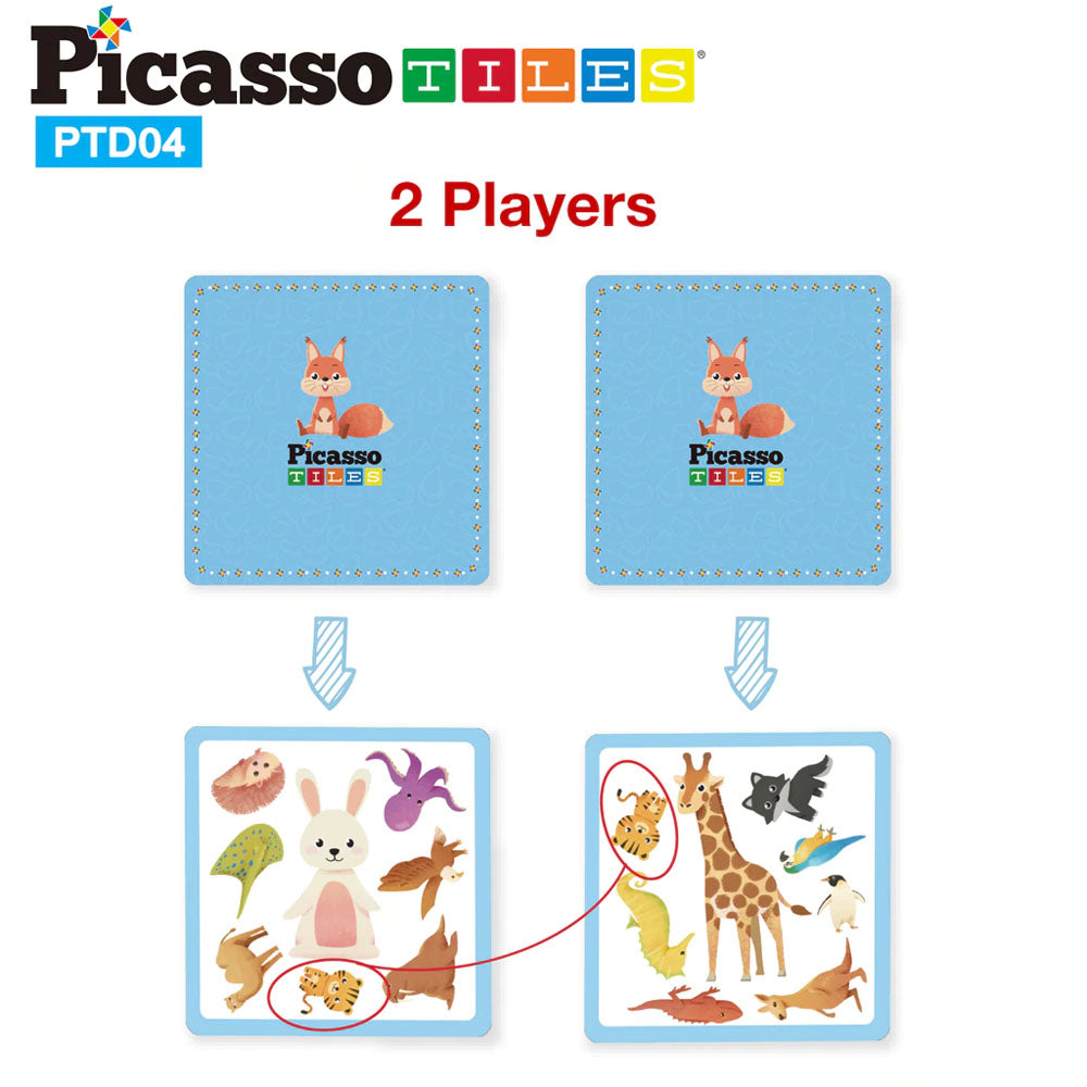 Set de 56 Piezas - Juego de Animales