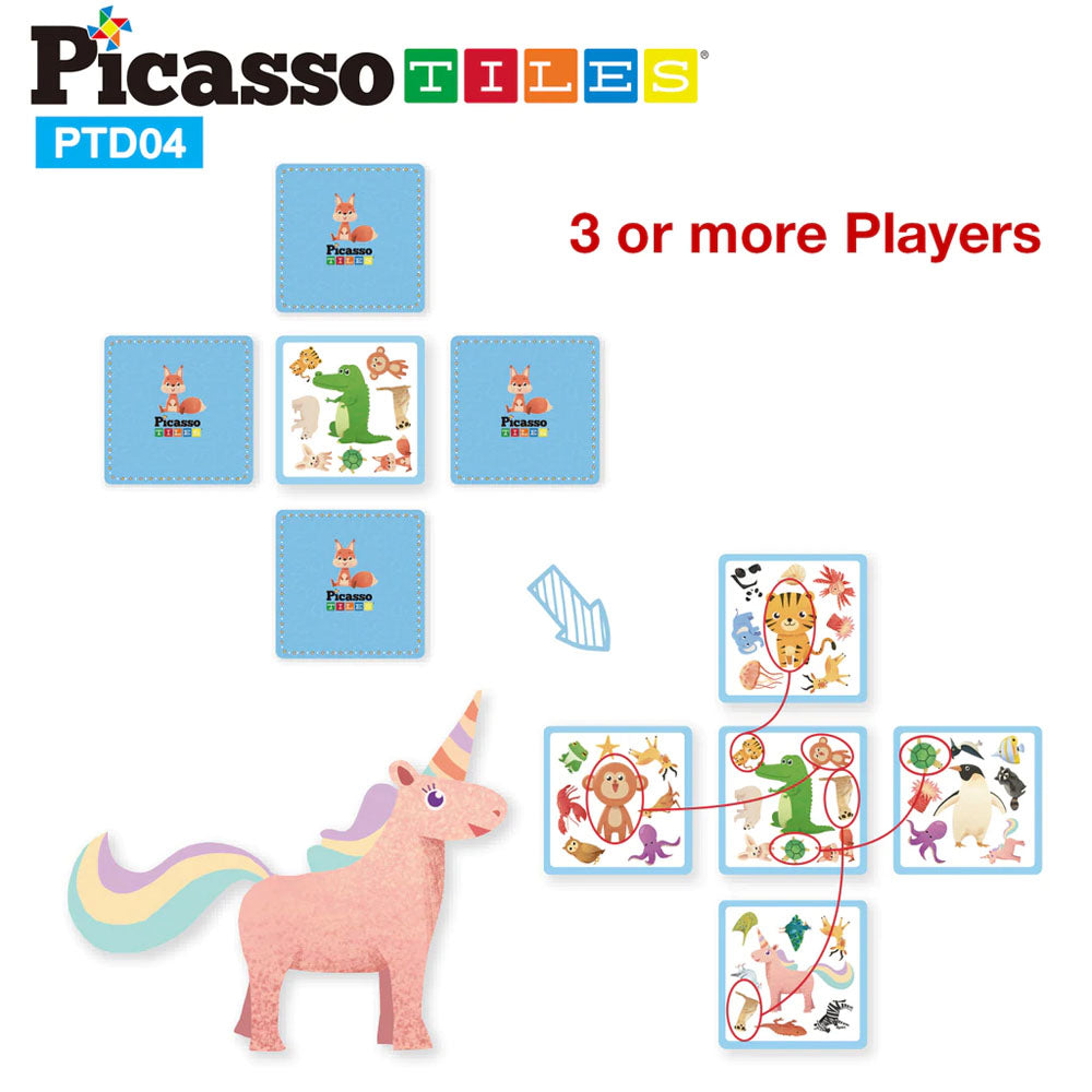 Set de 56 Piezas - Juego de Animales