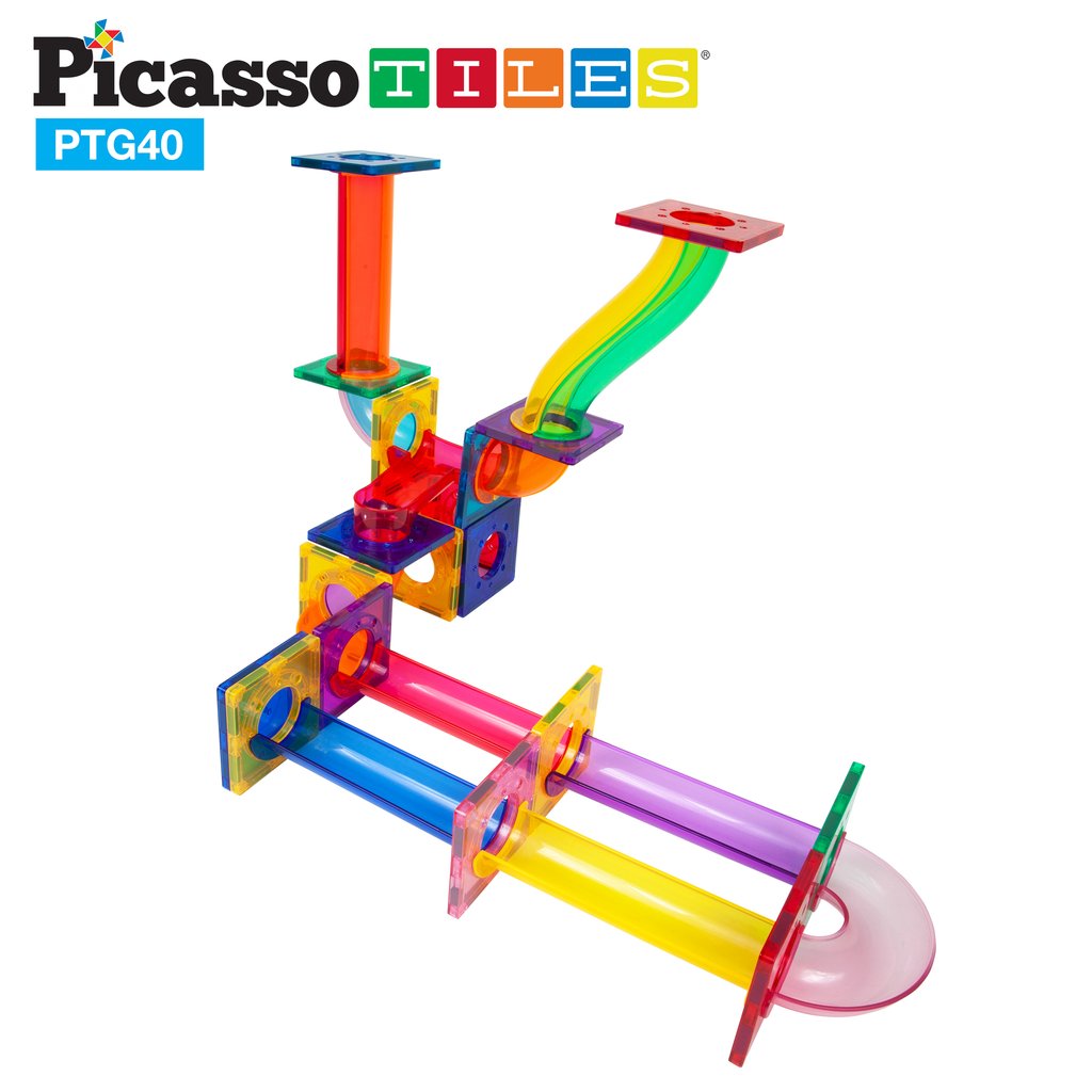 Marble Run Magnético - Set de 40 Piezas