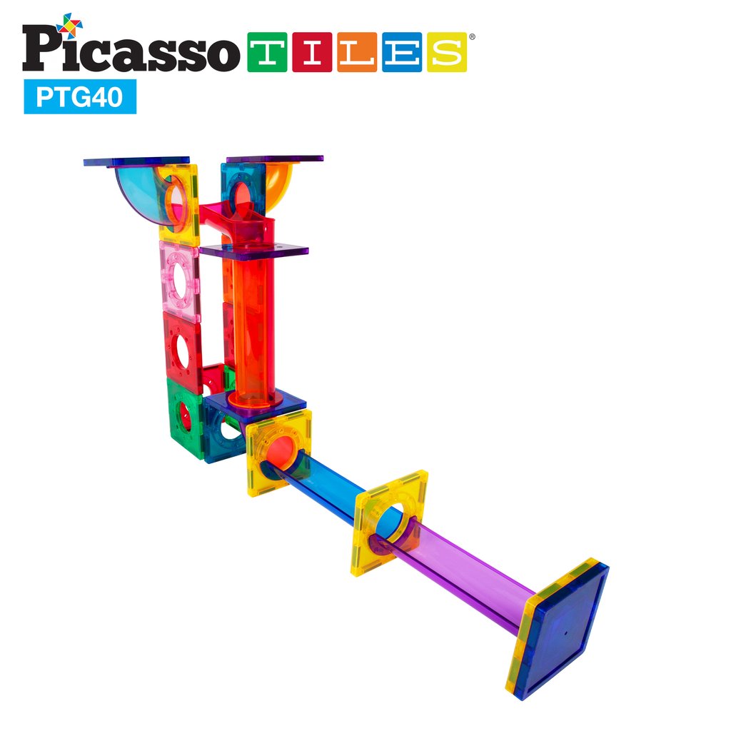 Marble Run Magnético - Set de 40 Piezas
