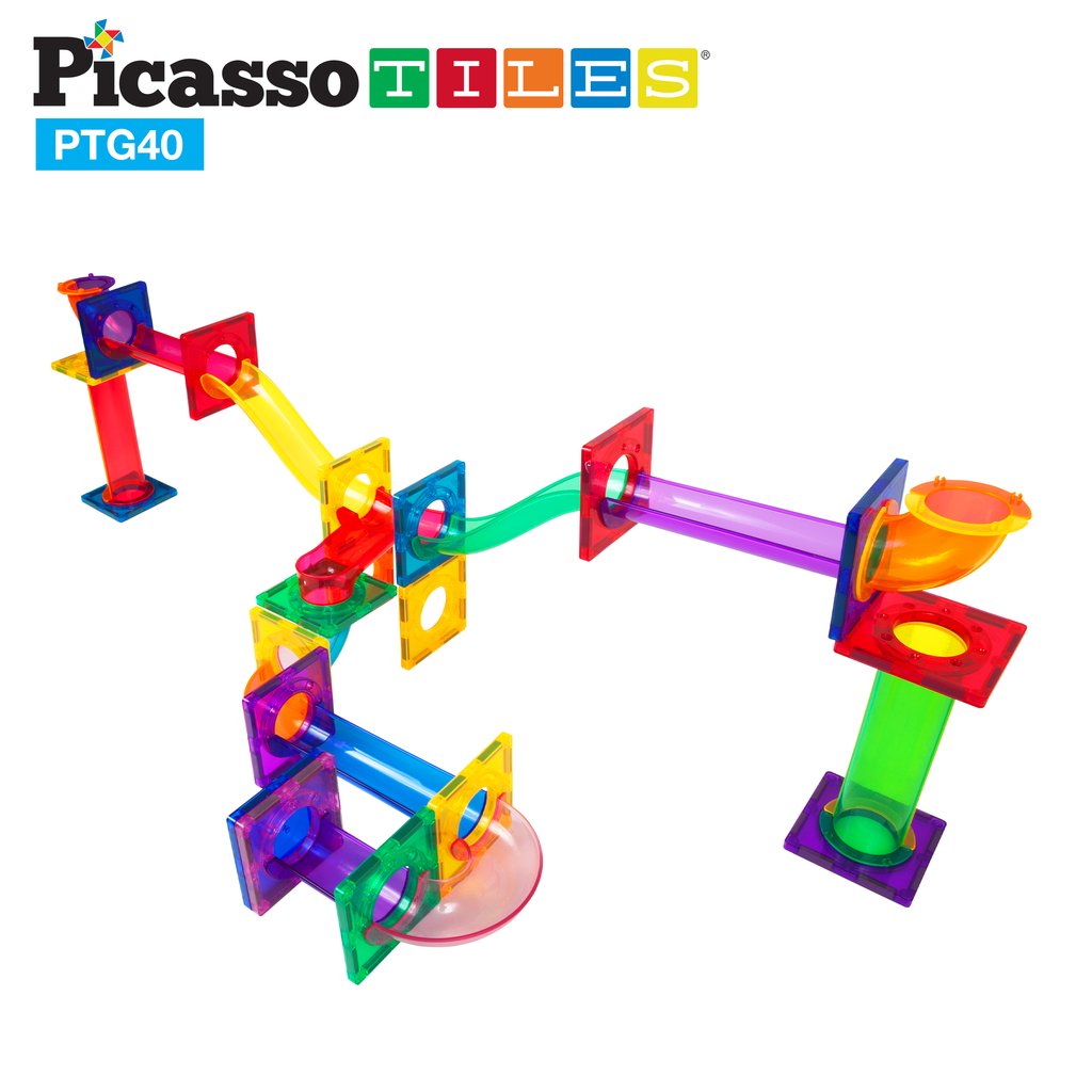 Marble Run Magnético - Set de 40 Piezas