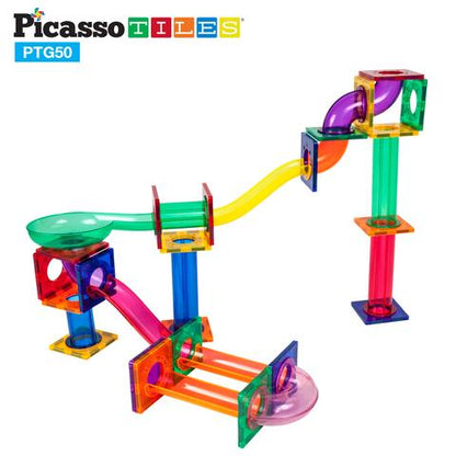 Marble Run Magnético - Set de 50 Piezas