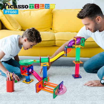 Marble Run Magnético - Set de 50 Piezas