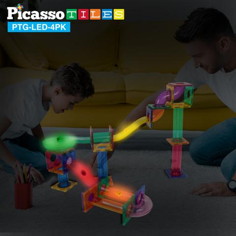 Marble Run Magnético - Set de 4 Bolas LED