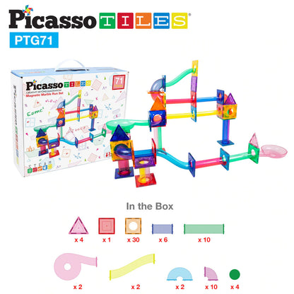 Marble Run Magnético - Set de 71 Piezas