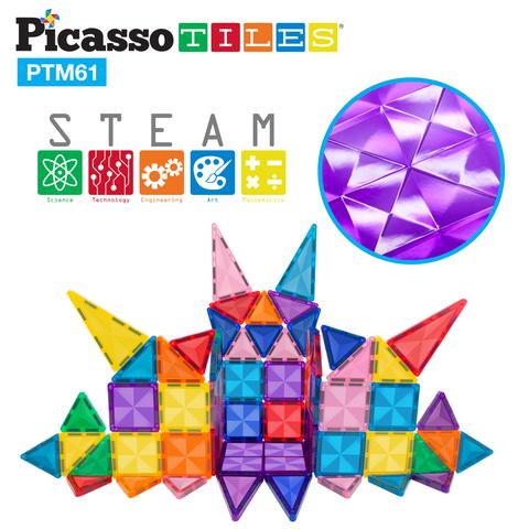 Set de Mini Diamantes - 61 Piezas Bloques Magnéticos