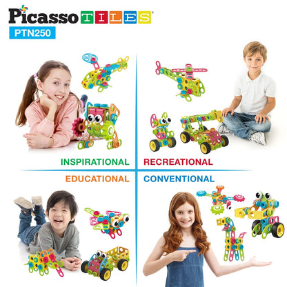 Set de 250 Piezas - Ingeniería Y Construcción