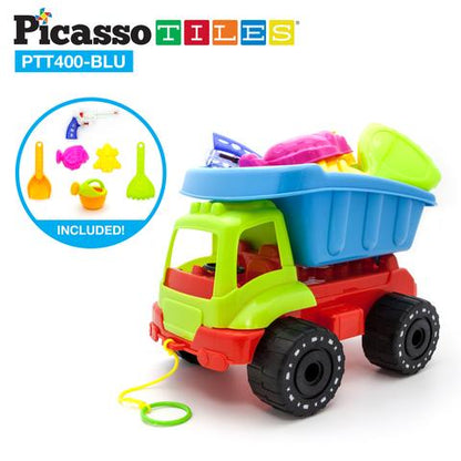 Camión de Arena con Juguetes