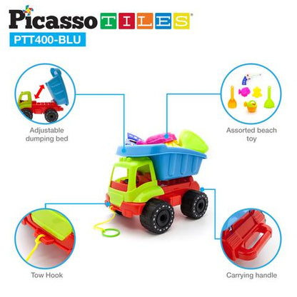 Camión de Arena con Juguetes