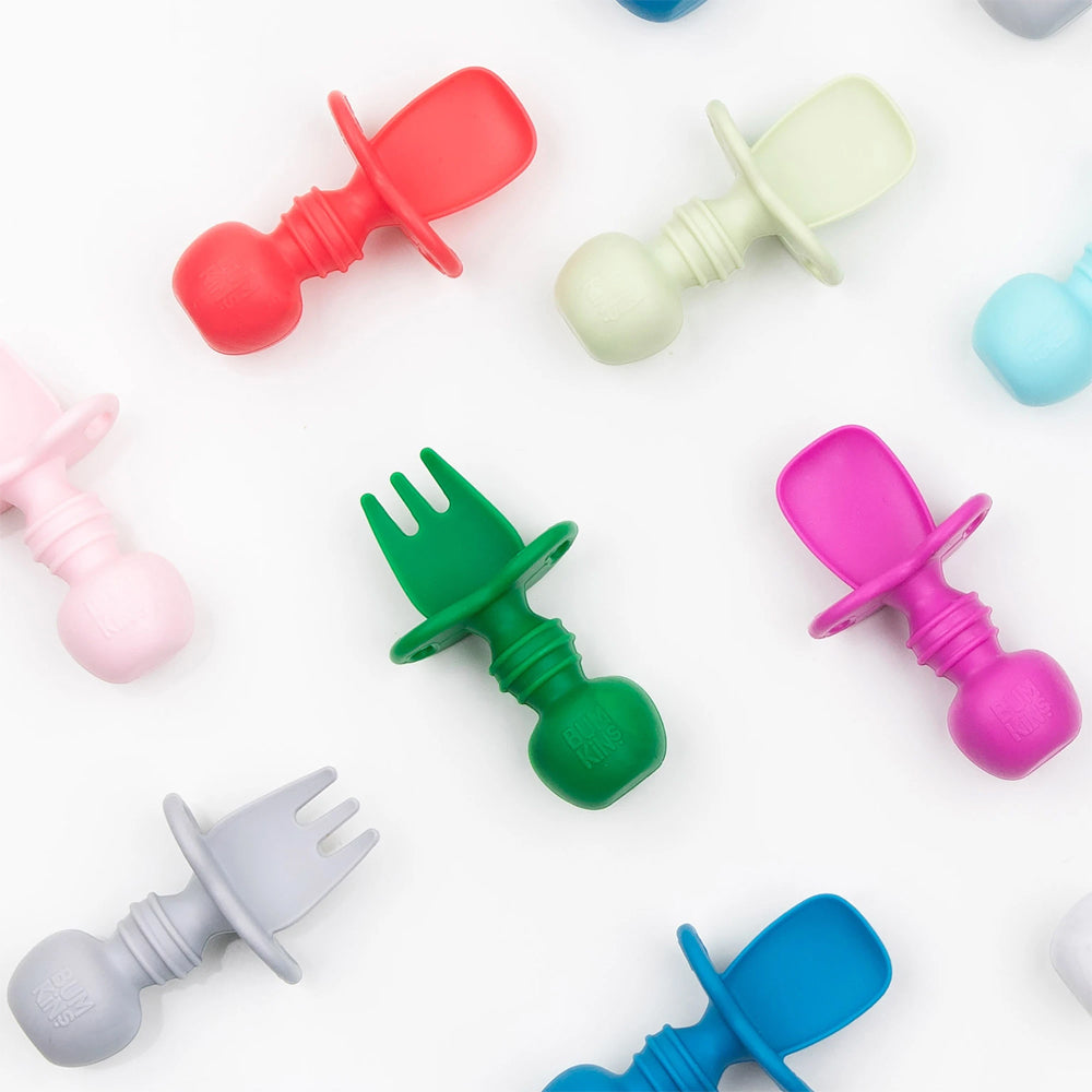 Chewtensils® - Tenedor y Cuchara para Bebés