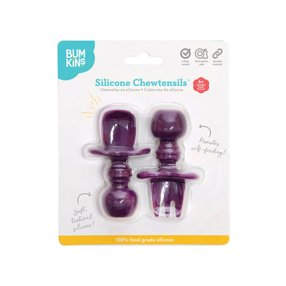 Chewtensils® - Tenedor y Cuchara para Bebés