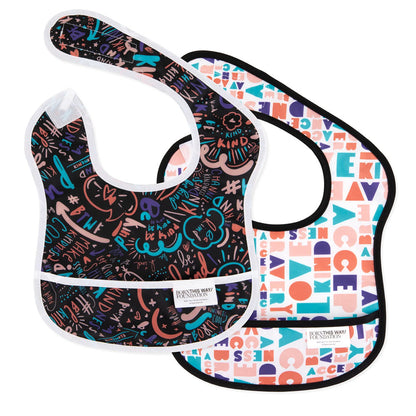 Superbib 2 Pack - Baberos Paquete de 2