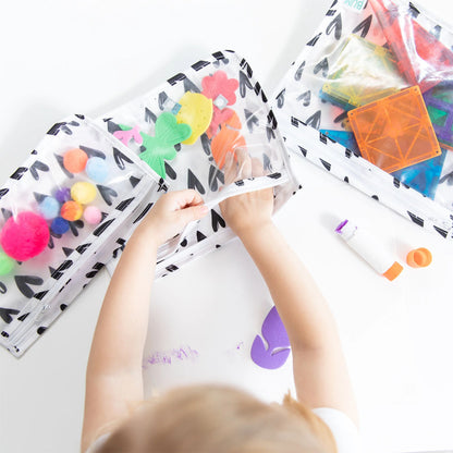 Pack de 3 Bolsas Transparentes