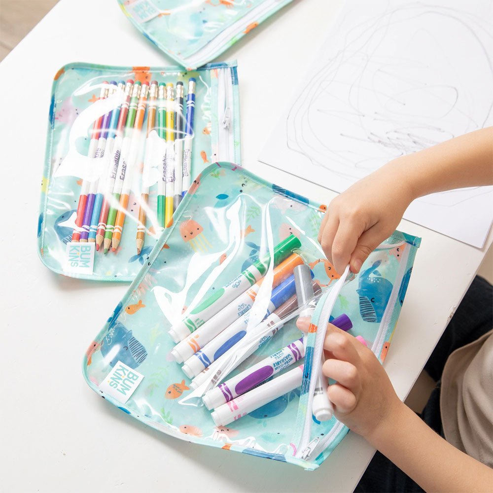 Pack de 3 Bolsas Transparentes