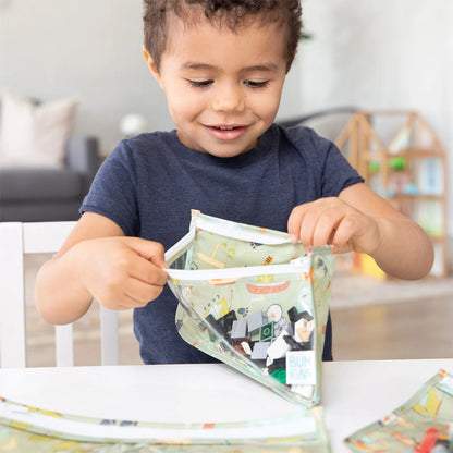 Pack de 3 Bolsas Transparentes