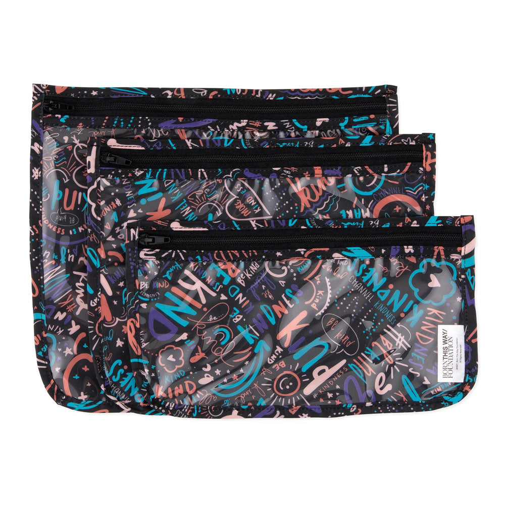 Pack de 3 Bolsas Transparentes