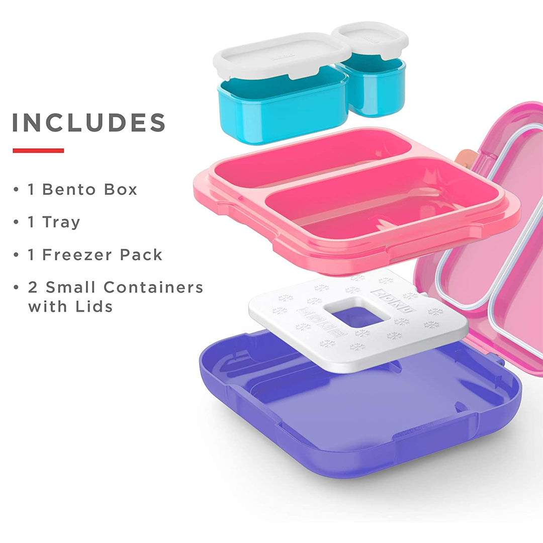 Neat Bento - Azul y Rosado