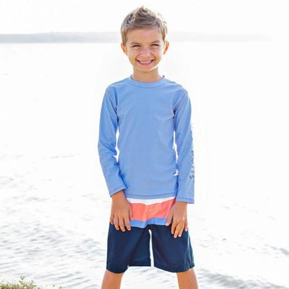 Vestido de Baño de Niño Color Block / Aqua Color Block