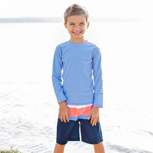 Vestido de Baño de Niño Color Block / Aqua Color Block