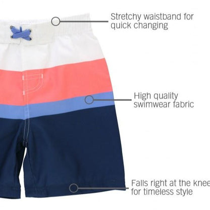 Vestido de Baño de Niño Color Block / Aqua Color Block