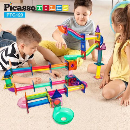 Marble Run Magnético - Set de 120 Piezas