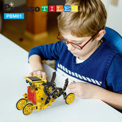 Ciencia y Construcción - Robot Solar 12 en 1