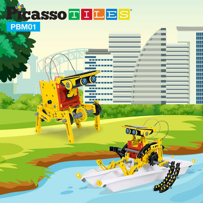 Ciencia y Construcción - Robot Solar 12 en 1