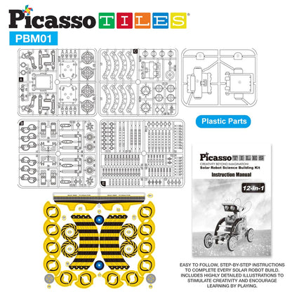 Ciencia y Construcción - Robot Solar 12 en 1