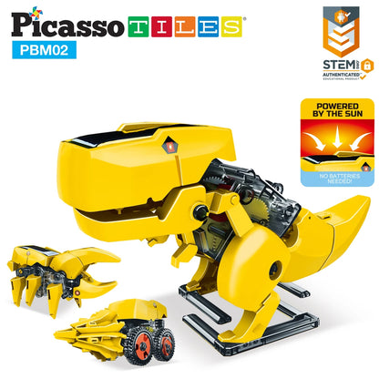 Ciencia y Construcción - Robot Solar Dinosaurio 3 en 1