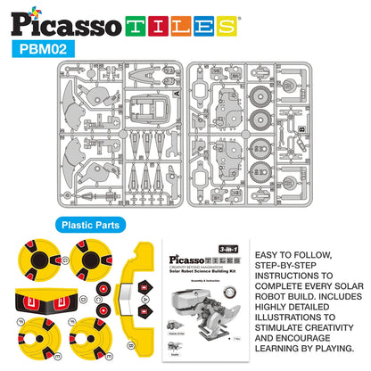 Ciencia y Construcción - Robot Solar Dinosaurio 3 en 1